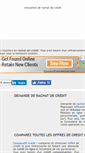 Mobile Screenshot of credits-rachat-credit.com
